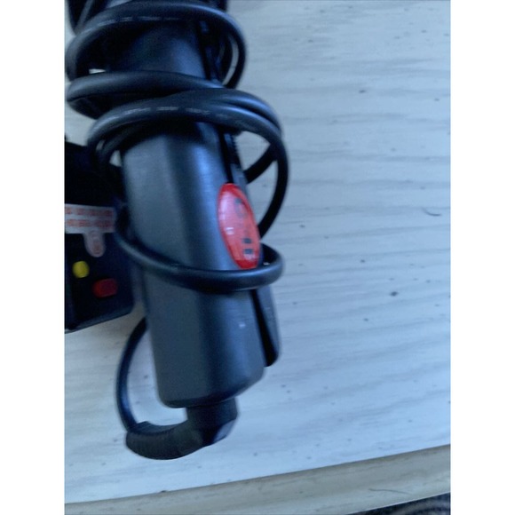 Chi Turbo GF1538 Black/Red Wired 35W Flat Iron Professional Hair Straightener - Picture 12 of 13